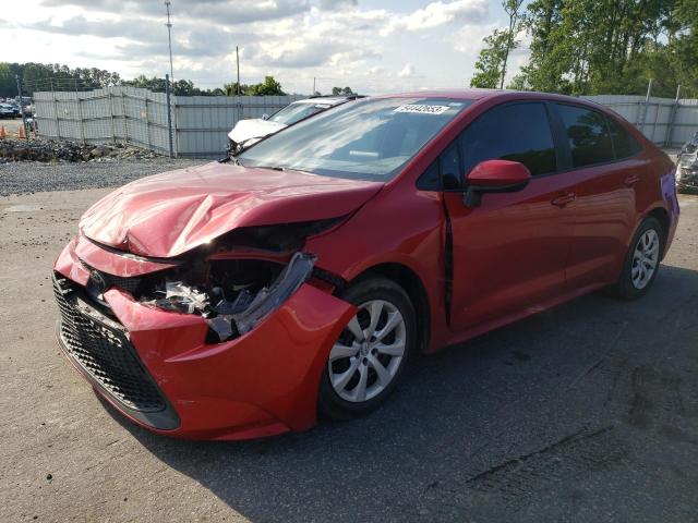 TOYOTA COROLLA LE 2021 with VIN 5YFEPMAE3MP176653 - Photo from auction