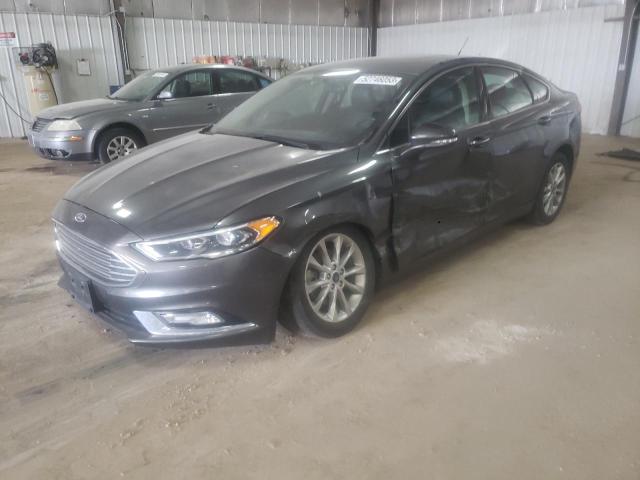 FORD FUSION SE 2017 with VIN 3FA6P0HD9HR311604 - Photo from auction