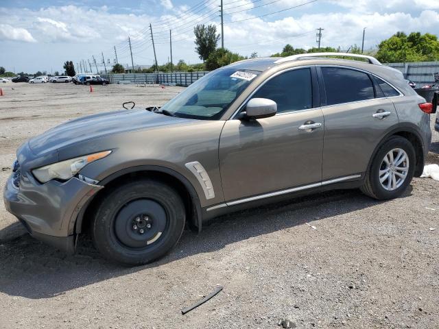 INFINITI FX35 2009 with VIN JNRAS18U39M104029 - Photo from auction