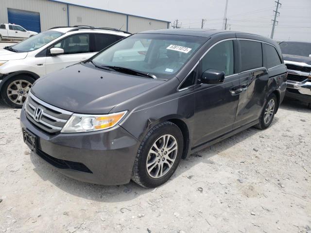 HONDA ODYSSEY EX 2013 with VIN 5FNRL5H68DB009086 - Photo from auction