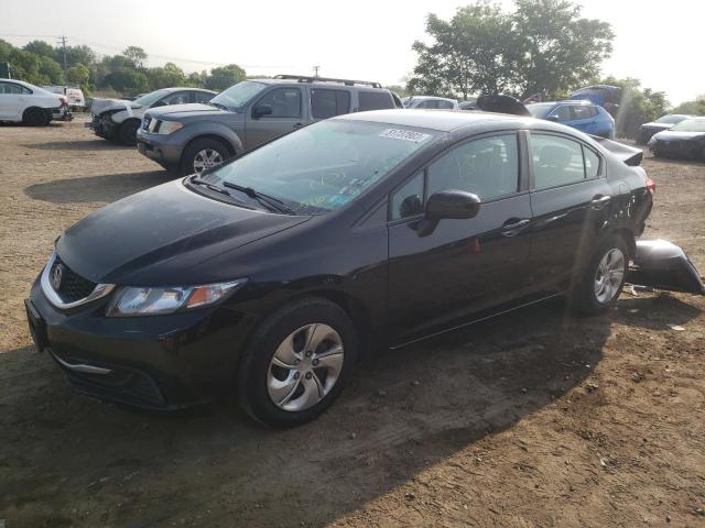 HONDA CIVIC LX 2014 with VIN 19XFB2F50EE236990 - Photo from auction