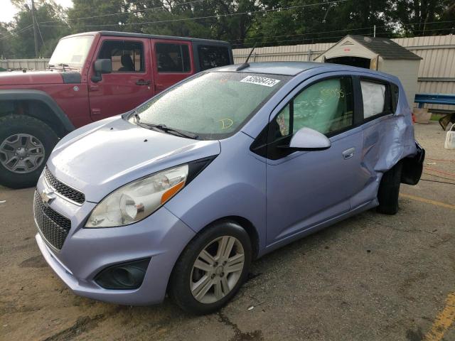 CHEVROLET SPARK 1LT 2014 with VIN KL8CD6S96EC446880 - Photo from auction