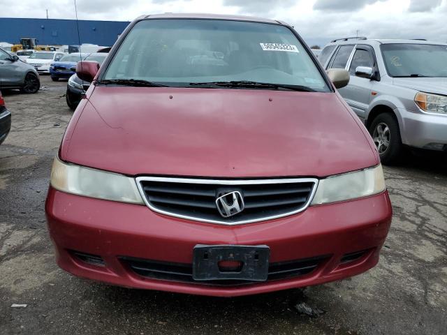 Photo 5 from auction – 2002 HONDA ODYSSEY EX with VIN 2HKRL18672H565199