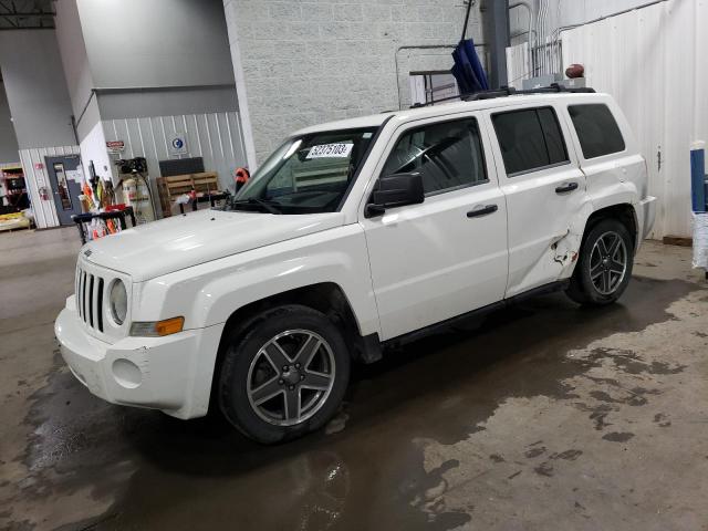 JEEP PATRIOT SP 2008 with VIN 1J8FF28W88D787161 - Photo from auction