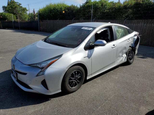 TOYOTA PRIUS 2018 with VIN JTDKBRFU4J3058906 - Photo from auction