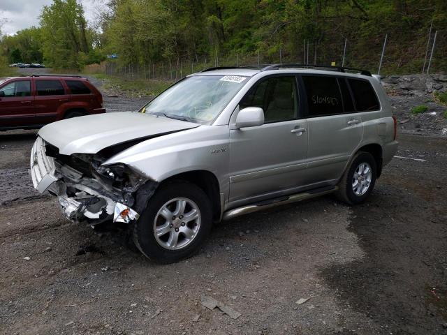 TOYOTA HIGHLANDER 2002 with VIN JTEHF21A920087805 - Photo from auction