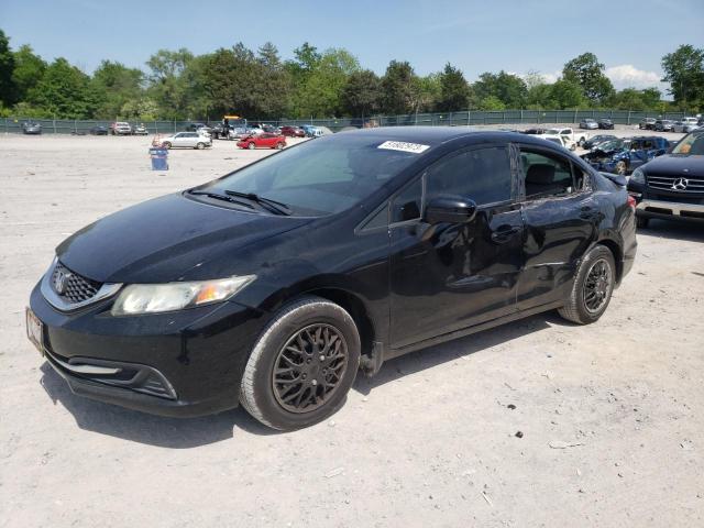 HONDA CIVIC LX 2015 with VIN 2HGFB2F58FH506362 - Photo from auction