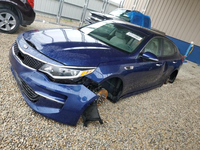 KIA OPTIMA LX 2018 with VIN 5XXGT4L37JG258907 - Photo from auction
