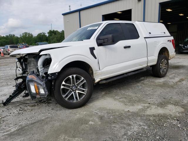FORD F150 SUPER 2023 with VIN 1FTEX1EP1PKD00285 - Photo from auction