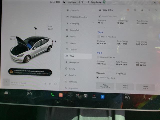Photo 9 from auction – 2021 TESLA MODEL 3 with VIN 5YJ3E1EB1MF866747