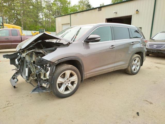 TOYOTA HIGHLANDER 2016 with VIN 5TDDKRFH4GS278727 - Photo from auction