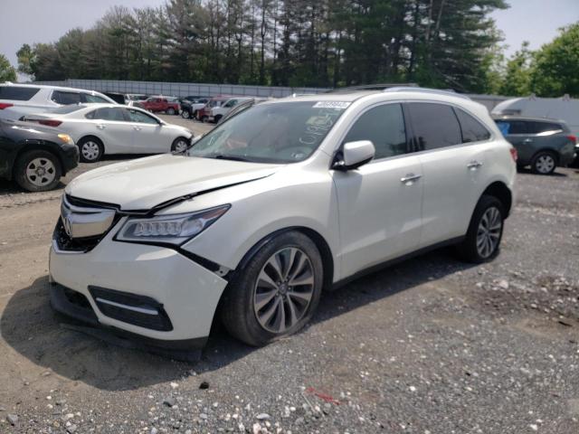 ACURA MDX TECHNO 2015 with VIN 5FRYD4H40FB019842 - Photo from auction