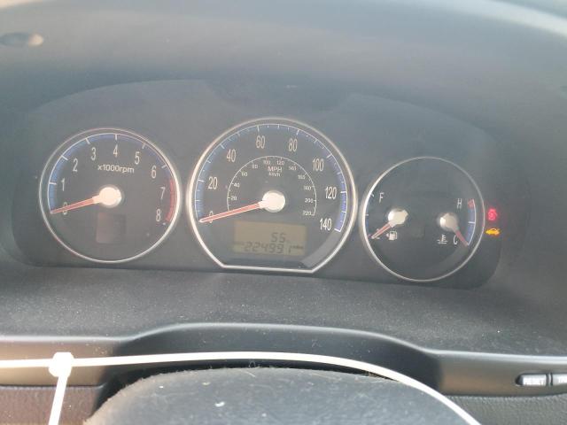 Photo 9 from auction – 2008 HYUNDAI SANTA FE G with VIN 5NMSG13D28H159008