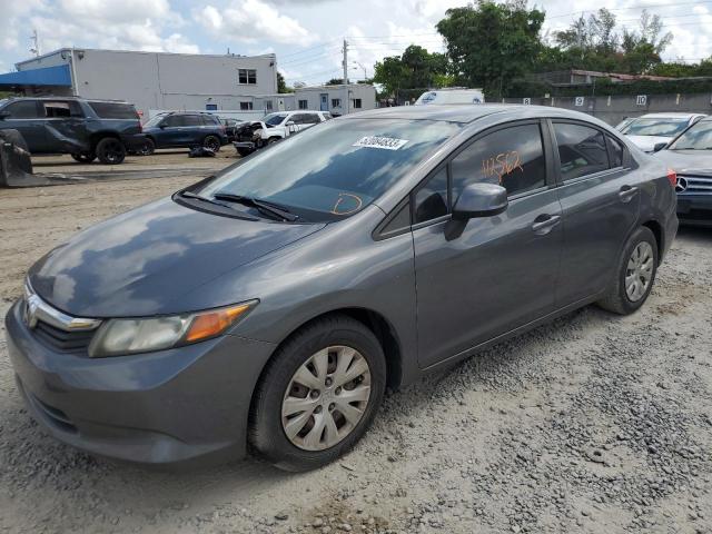 HONDA CIVIC LX 2012 z numerem VIN 19XFB2F55CE065330 - Zdjęcie z aukcji