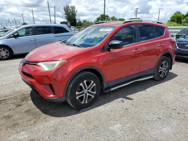 TOYOTA RAV4 LE 2016 with VIN 2T3ZFREV6GW299529 - Photo from auction