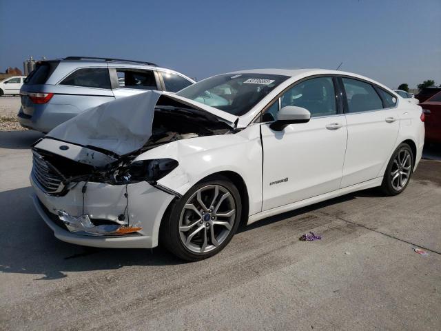 FORD FUSION SE 2017 with VIN 3FA6P0LU3HR181939 - Photo from auction