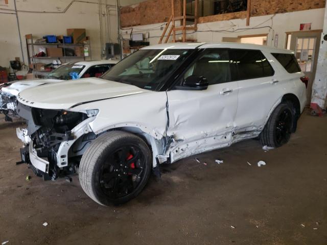FORD EXPLORER S 2021 with VIN 1FM5K8GC7MGA24173 - Photo from auction
