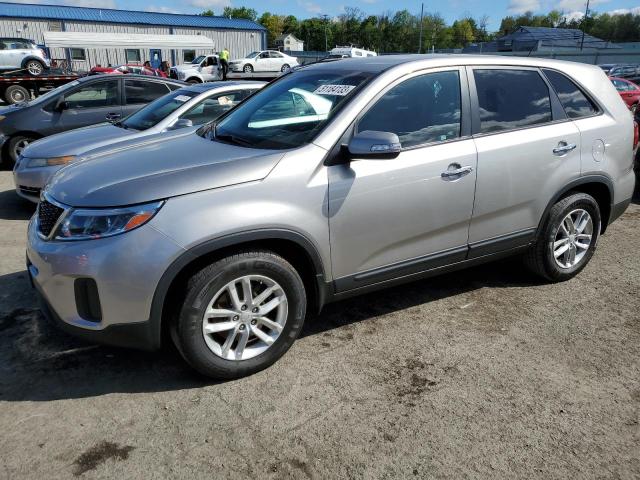 KIA SORENTO LX 2014 with VIN 5XYKT3A67EG496016 - Photo from auction