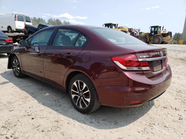 Photo 2 from auction – 2015 HONDA CIVIC EX with VIN 19XFB2F81FE294683