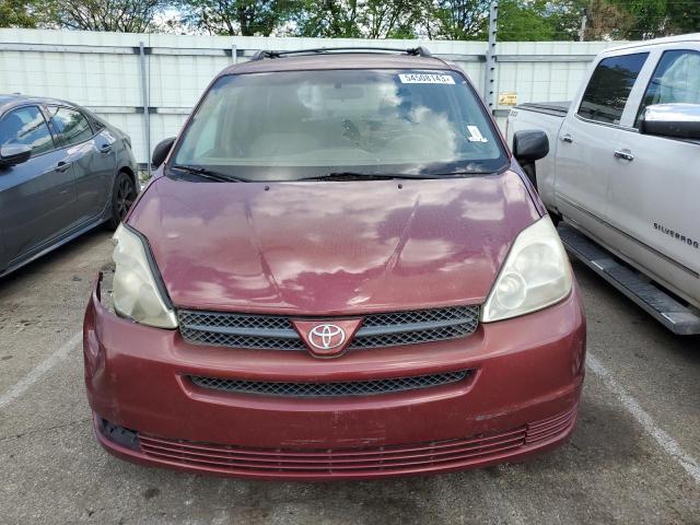 Photo 5 from auction – 2005 TOYOTA SIENNA CE with VIN 5TDZA23C65S311233
