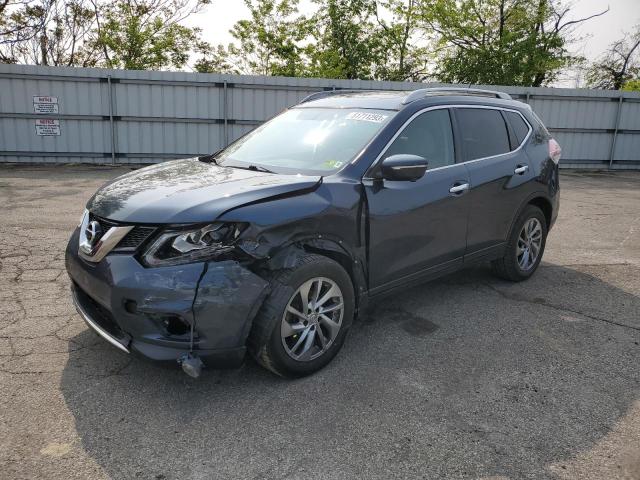 NISSAN ROGUE S 2015 with VIN 5N1AT2MV8FC906039 - Photo from auction