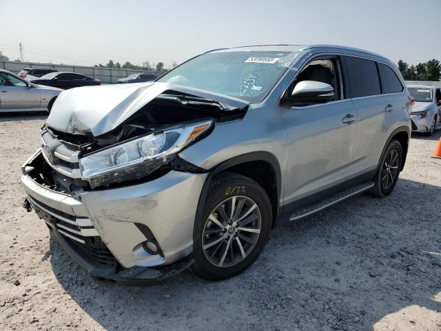 TOYOTA HIGHLANDER 2019 with VIN 5TDKZRFH1KS558293 - Photo from auction