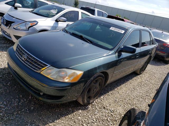 TOYOTA AVALON XL 2003 with VIN 4T1BF28B53U309576 - Photo from auction