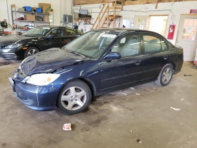 HONDA CIVIC EX 2004 with VIN 2HGES26784H642243 - Photo from auction