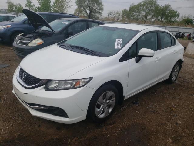HONDA CIVIC LX 2014 with VIN 19XFB2F57EE000496 - Photo from auction