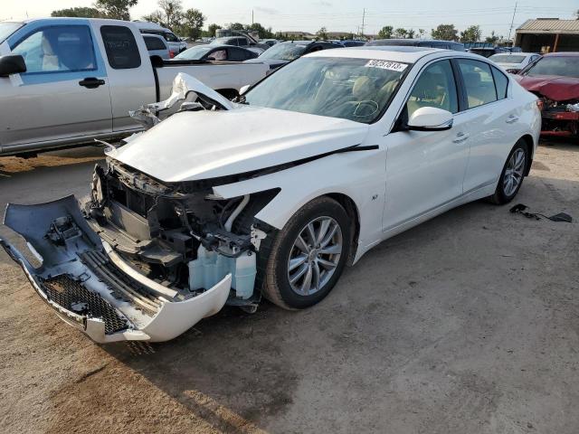 INFINITI Q50 BASE 2014 with VIN JN1BV7AP0EM689958 - Photo from auction