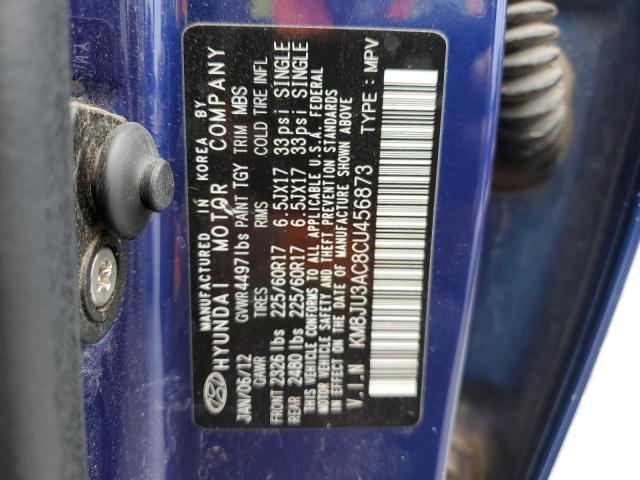 Photo 14 from auction – 2012 HYUNDAI TUCSON GLS with VIN KM8JU3AC8CU456873