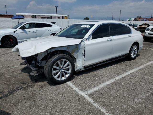 BMW 740 I 2018 with VIN WBA7E2C53JG742403 - Photo from auction