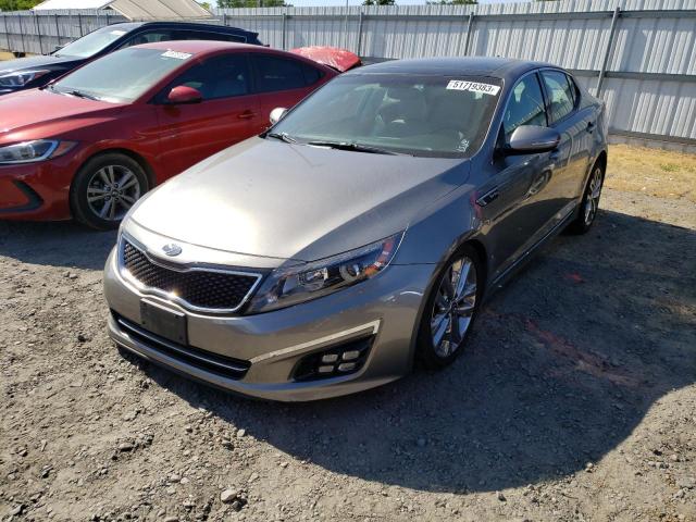 KIA OPTIMA SX 2015 with VIN 5XXGR4A64FG516593 - Photo from auction