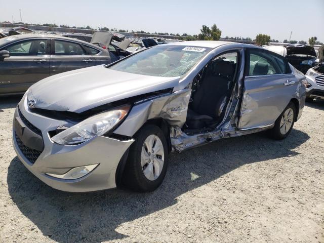 HYUNDAI SONATA HYB 2015 with VIN KMHEC4A48FA134596 - Photo from auction