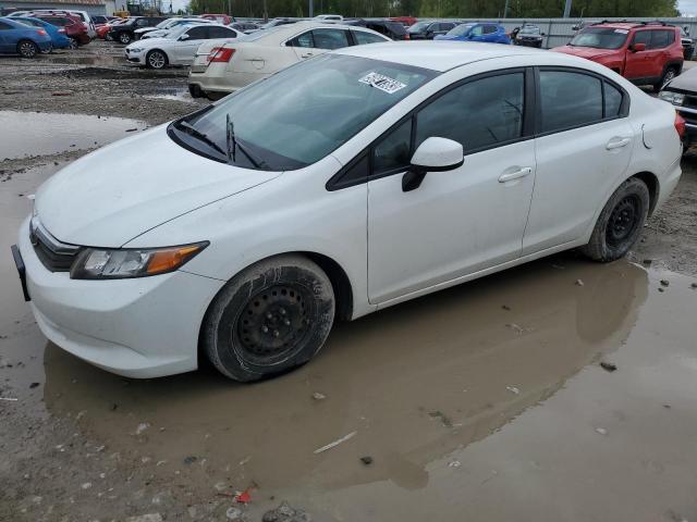 HONDA CIVIC LX 2012 with VIN 19XFB2F54CE001182 - Photo from auction