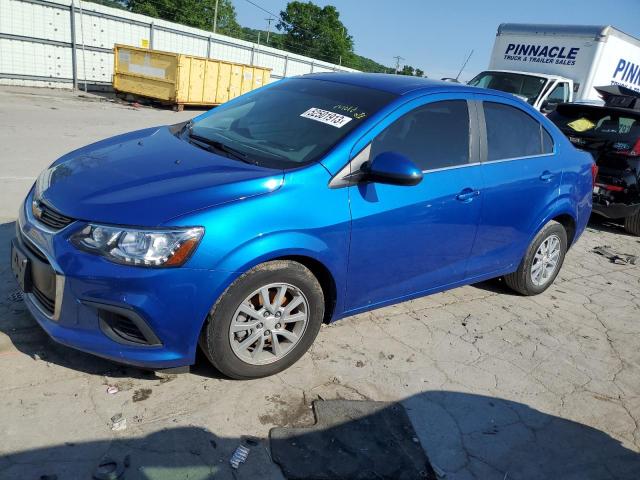 CHEVROLET SONIC LT 2017 with VIN 1G1JD5SB4H4155989 - Photo from auction