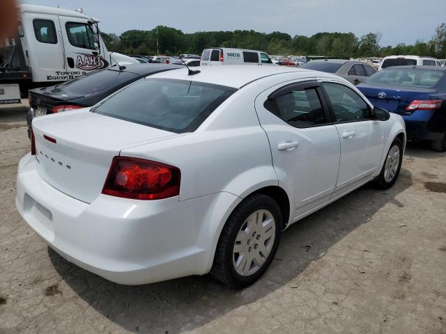 Photo 3 from auction – 2012 DODGE AVENGER SE with VIN 1C3CDZAB2CN231404