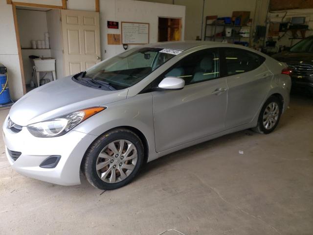 HYUNDAI ELANTRA GL 2012 with VIN KMHDH4AEXCU352085 - Photo from auction