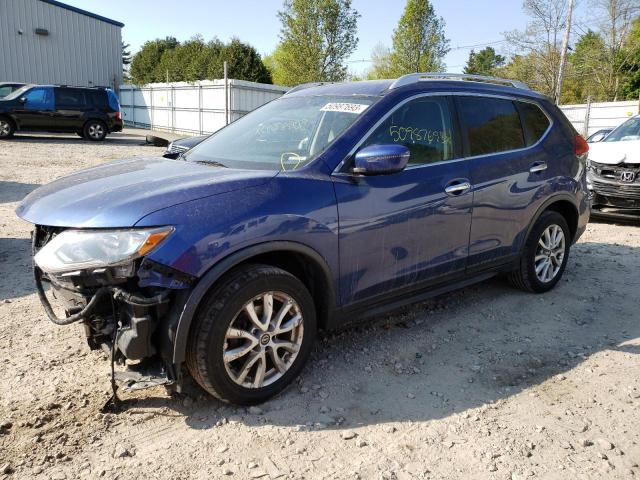 NISSAN ROGUE S 2017 with VIN KNMAT2MT9HP514668 - Photo from auction
