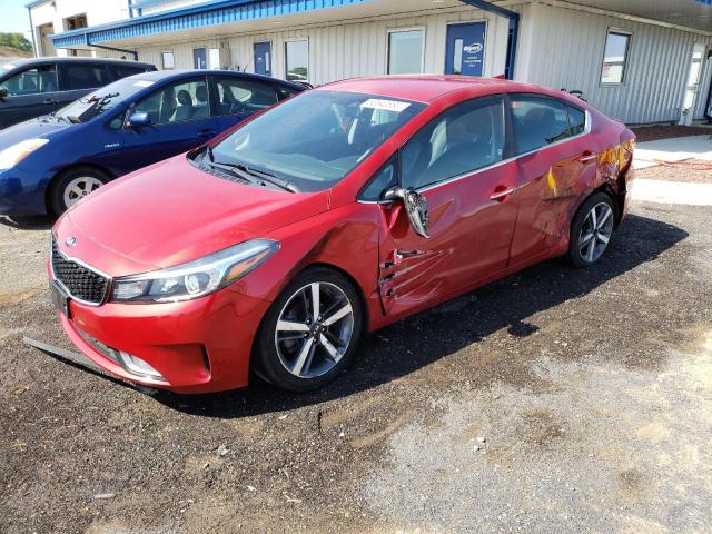 KIA FORTE EX 2018 with VIN 3KPFL4A88JE187932 - Photo from auction