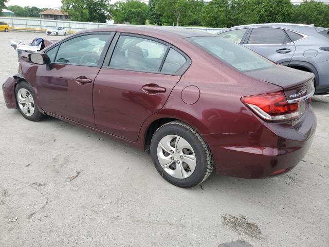 Photo 2 from auction – 2013 HONDA CIVIC LX with VIN 19XFB2F55DE071775