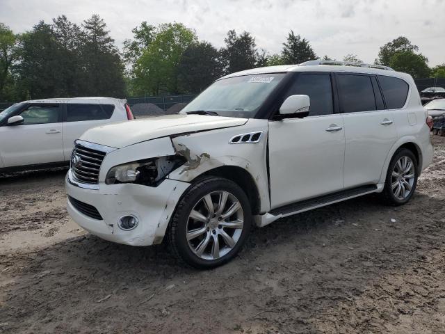 INFINITI QX56 2012 with VIN JN8AZ2NE5C9019321 - Photo from auction