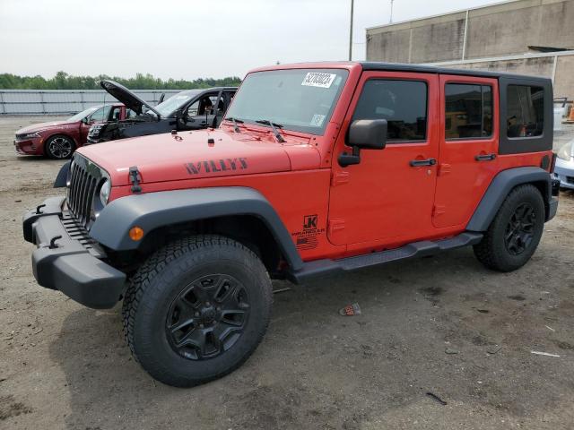 JEEP WRANGLER U 2015 with VIN 1C4BJWDG2FL549514 - Photo from auction
