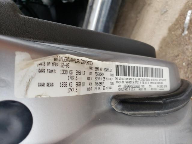 Photo 14 from auction – 2006 JEEP COMMANDER with VIN 1J8HG48N16C230863