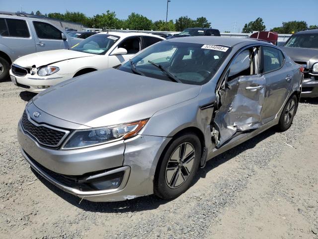 KIA OPTIMA HYB 2012 with VIN KNAGM4AD4C5035477 - Photo from auction