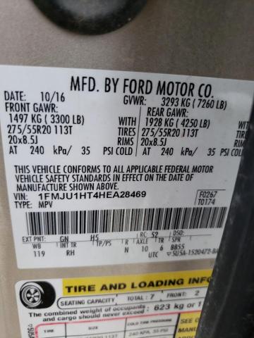 Photo 14 from auction – 2017 FORD EXPEDITION with VIN 1FMJU1HT4HEA28469
