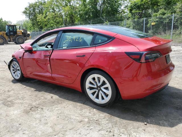 Photo 2 from auction – 2022 TESLA MODEL 3 with VIN 5YJ3E1EA8NF288882