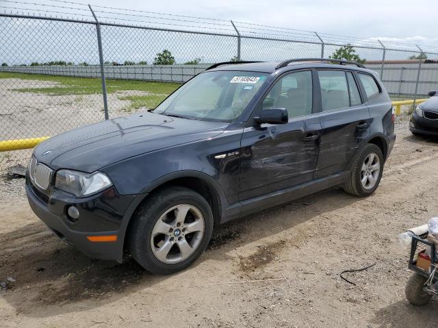 BMW X3 3.0SI 2007 with VIN WBXPC93447WF20613 - Photo from auction