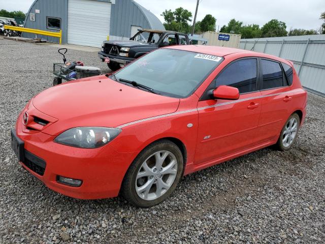 MAZDA 3 HATCHBAC 2008 with VIN JM1BK343381848937 - Photo from auction