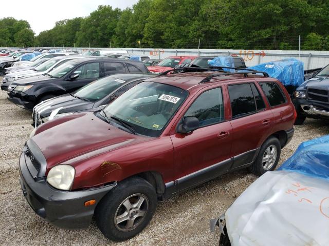 HYUNDAI SANTA FE 2001 with VIN KM8SB82B71U049900 - Photo from auction